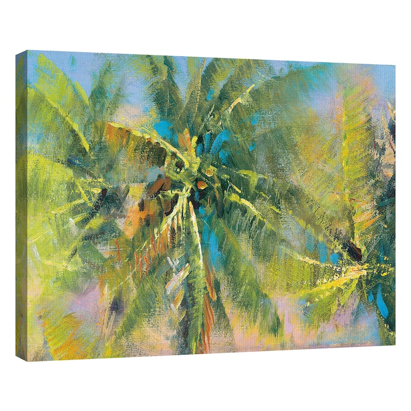 Palm Collage by Paul Mathenia Canvas Art Print