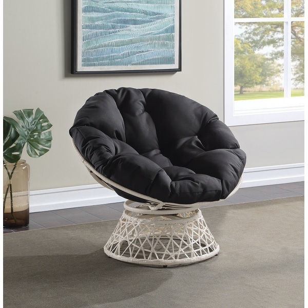 The curated nomad avoca woven discount wicker over steel frame chair