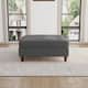 Large Corduroy Ottoman