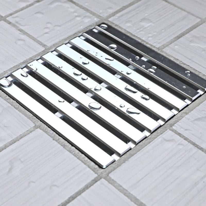 Ebbe America E4811-PC PARALLEL - Polished Chrome - Unique Drain Cover