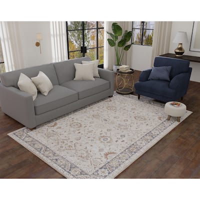 Domani Perch Classic in Neutrals Traditional Area Rug