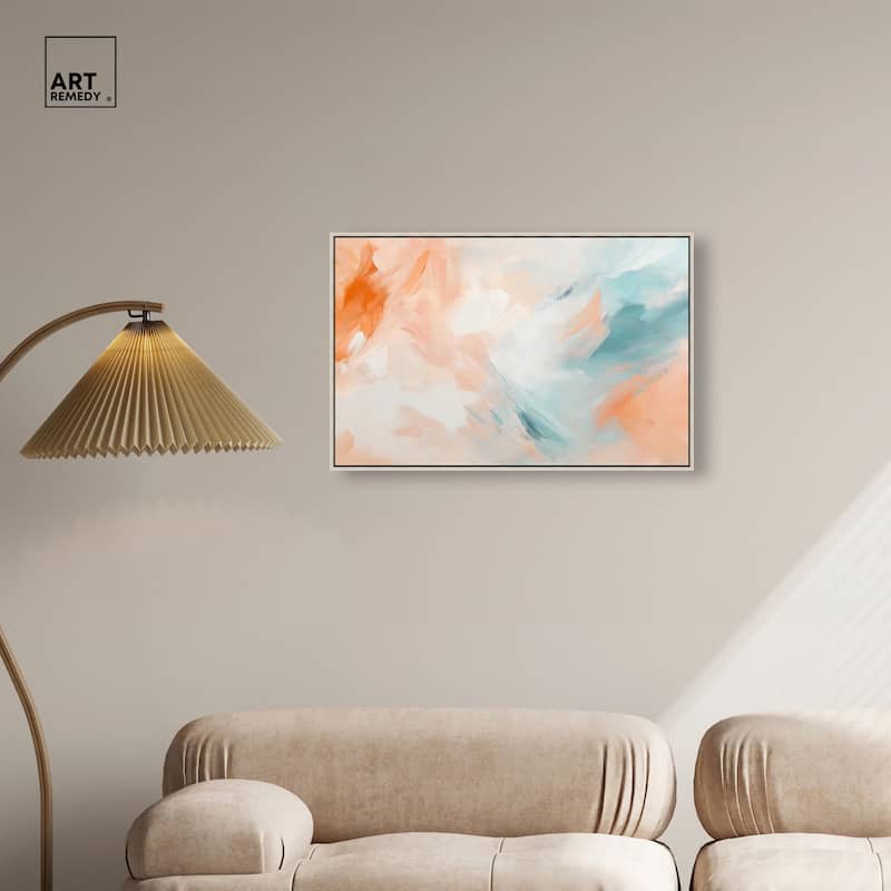 Sunrise Palette II Canvas by Art Remedy