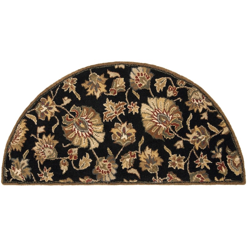 Livabliss Caesar Handmade Floral Wool Area Rug