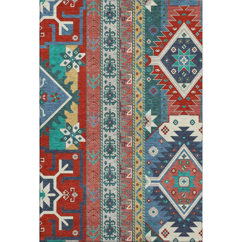 Premium Washable Super Soft Boho Global Aniston Mayfield Rug