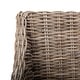preview thumbnail 10 of 11, SAFAVIEH St. Thomas Wicker Washed Brown Wingback Arm Chair (Fully Assembled). - 26" W x 23" D x 34" H