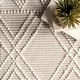 preview thumbnail 46 of 50, Nuloom Natti Contemporary Trellis Area Rug
