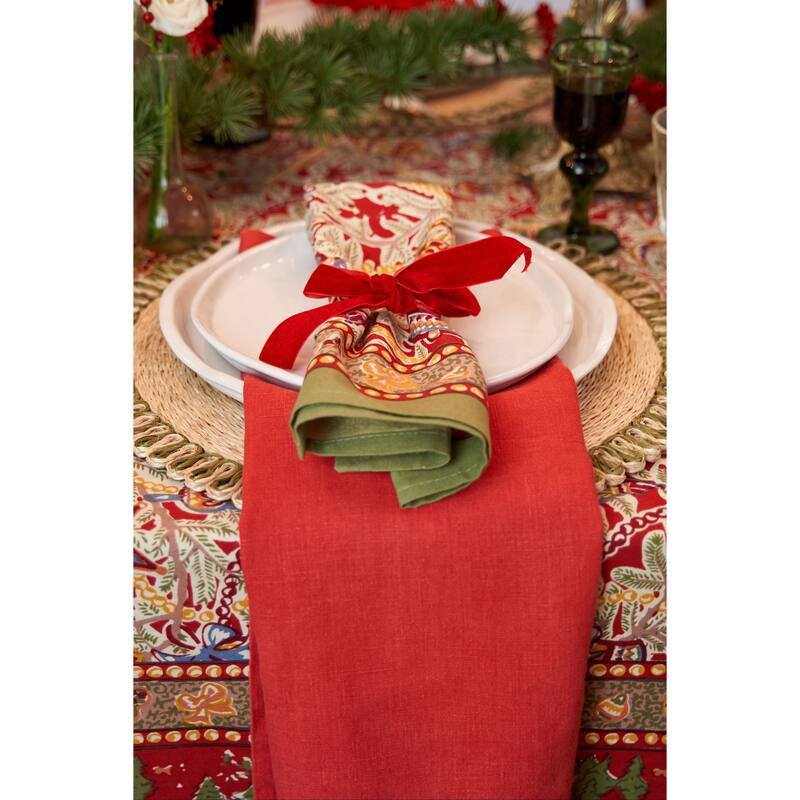 Couleur Nature Noel Rectangle Tablecloth