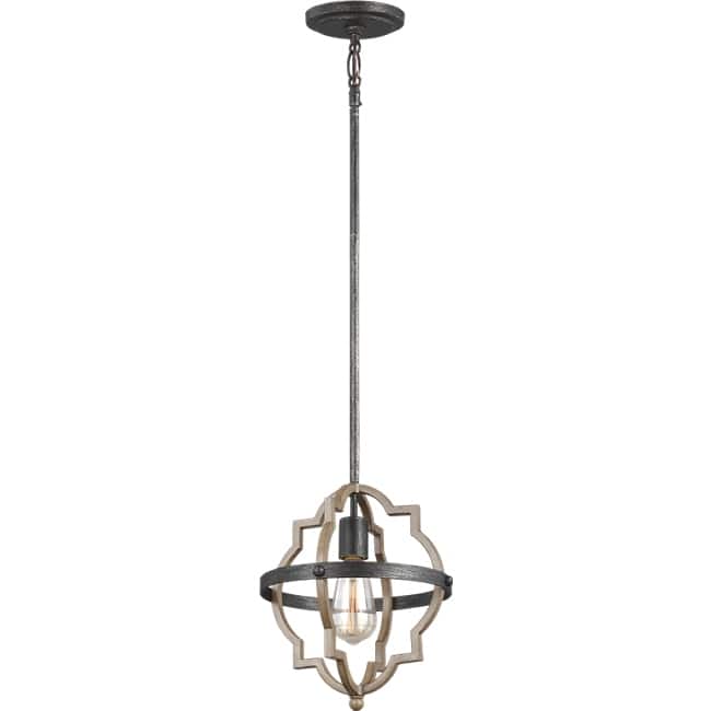 Socorro Transitional One Light Mini-Pendant in Stardust