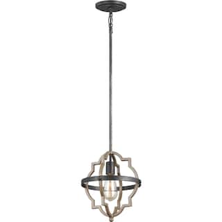 Generation Lighting Socorro Transitional One Light Mini-Pendant in Stardust