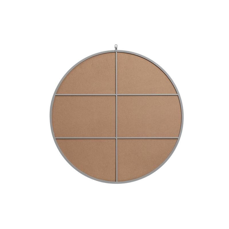 Carson Carrington Labbemala Metal Framed Round Wall Mirror