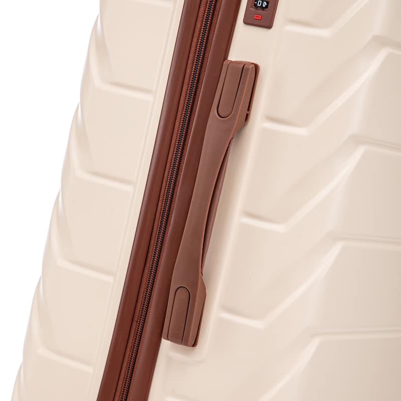 Three pcs/set in ABS Spinner Wheel Luggage