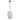 Minka Lavery Cascade Coal & White Linen Pendant Light