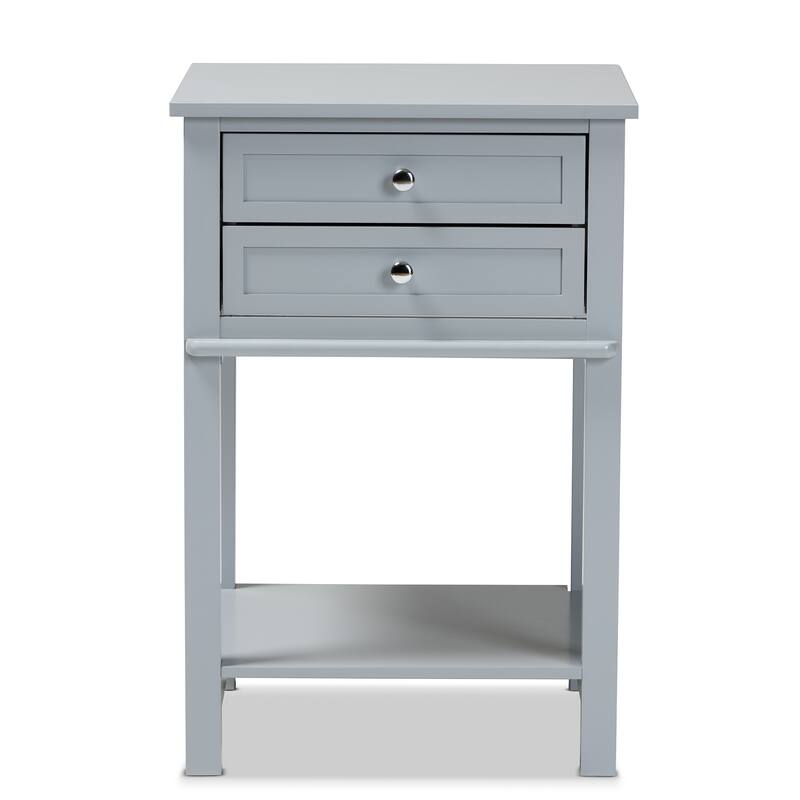 Copper Grove Urgut 2-drawer End Table
