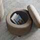 preview thumbnail 41 of 54, 360 Swivel Barrel Chair with Round Storage Chair