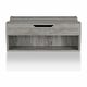 preview thumbnail 12 of 28, Furniture of America Rere Rustic 41-inch Wood 2-Shelf Lift-top Coffee Table
