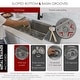 preview thumbnail 19 of 42, Dual-Mount Stainless Steel Workstation Kitchen Sink built in Accessories