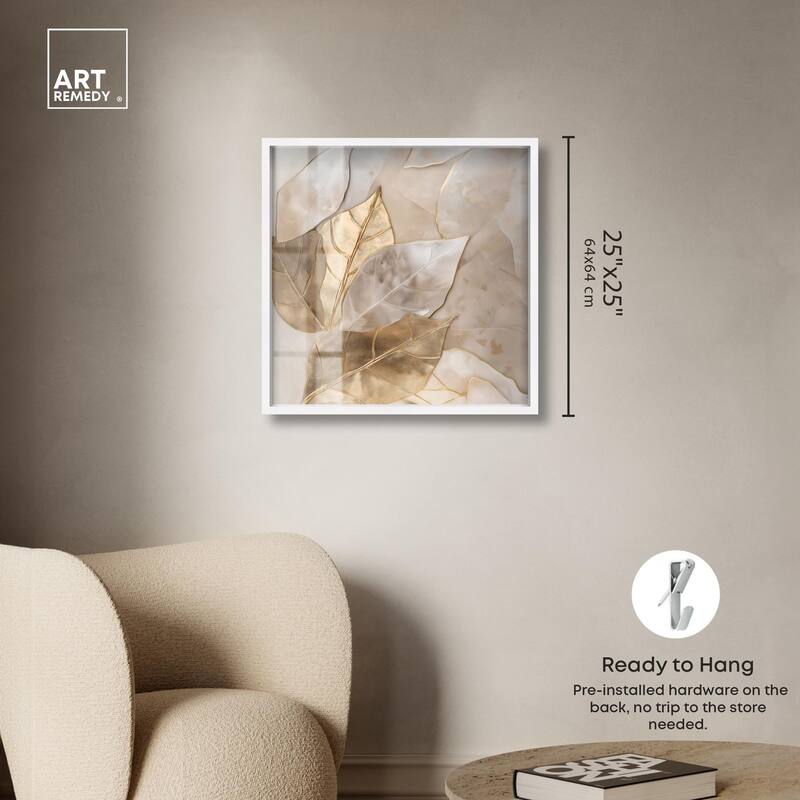 Golden Boughs Shadowbox by Art Remedy