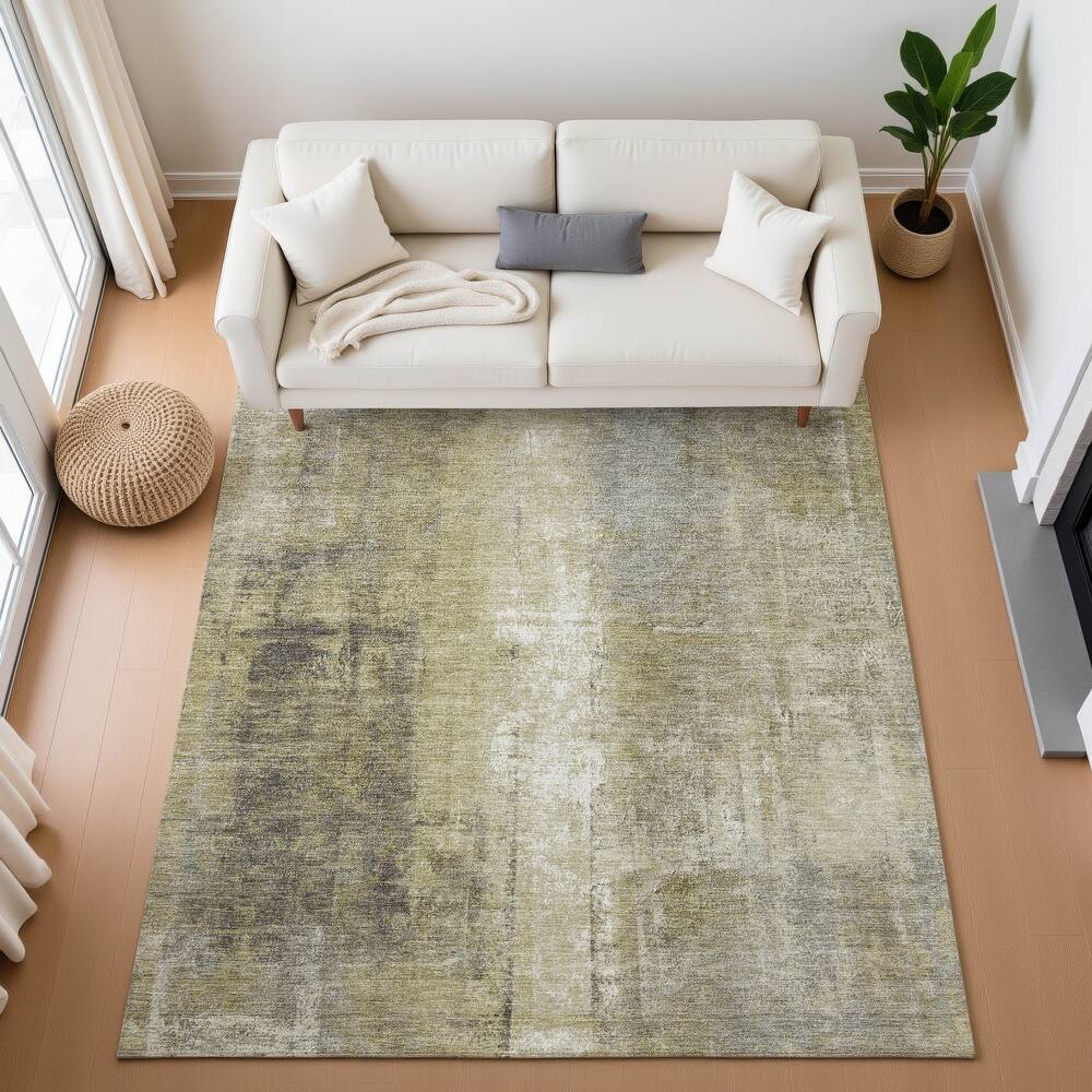 Premium Washable Super Soft Ombre Solid Mayfield Rug