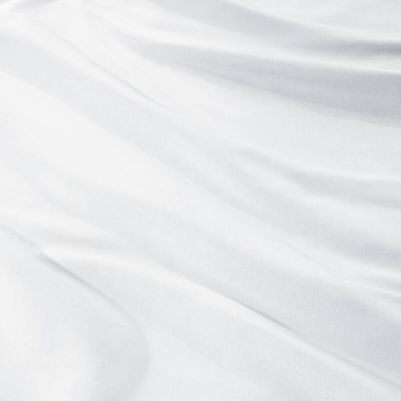 Bare Home Organic Cotton Fitted Sheet - Smoth Sateen Weave