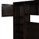 preview thumbnail 20 of 52, Modern Platform Bed with Integrated Cabinet and Drawers