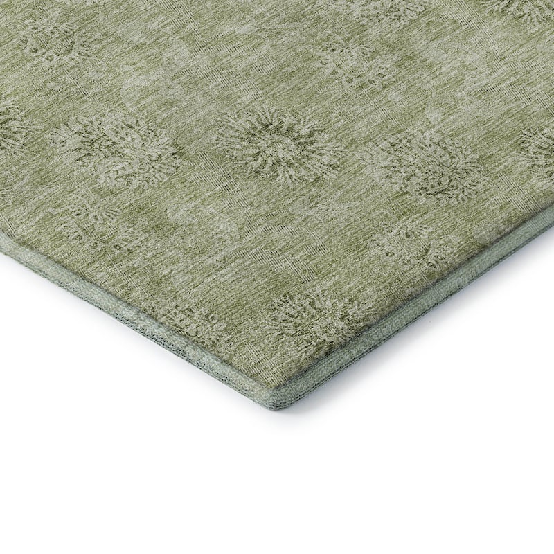 Premium Washable Super Soft Floral Imprints Mayfield Rug