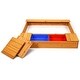 preview thumbnail 10 of 9, Costway Kids Cedar Sandbox w/ Storage Boxes & Bench Seats Children