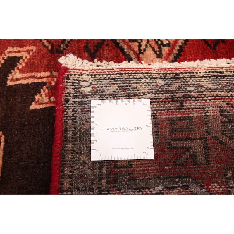 ECARPETGALLERY Hand-knotted Konya Anatolian Black, Red Wool Rug - 4'3 x 6'8