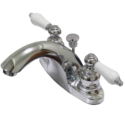 English Country 4 in. Centerset Bathroom Faucet