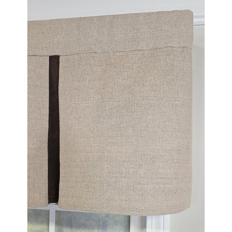 RLF Home Denton Pleated Valance