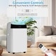 preview thumbnail 5 of 5, 14000 BTU Portable Air Conditioners, Room up to 700 Sq. Ft, with Remote Control