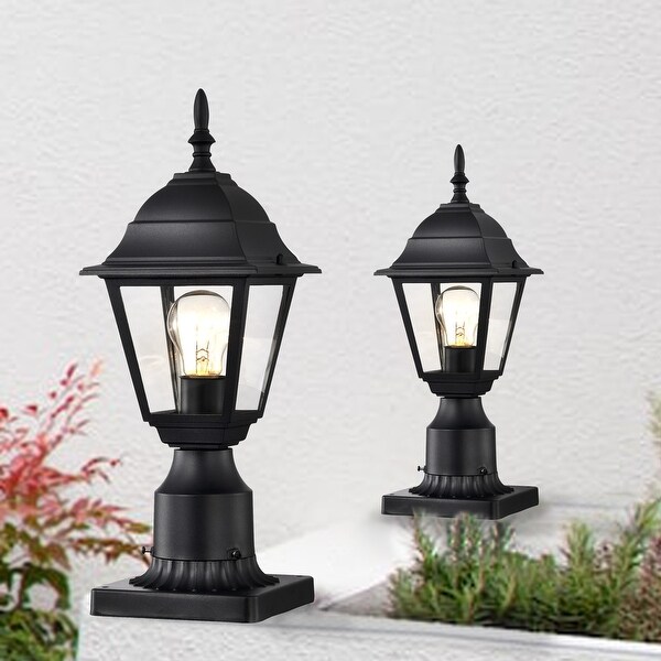Light posts for outside outlet
