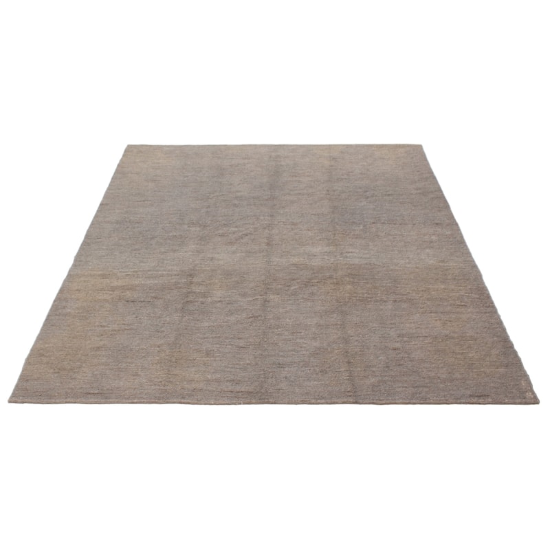 ECARPETGALLERY Flat-Weave Natural Grey Wool Tapestry Kilim - 7'11 x 9'3