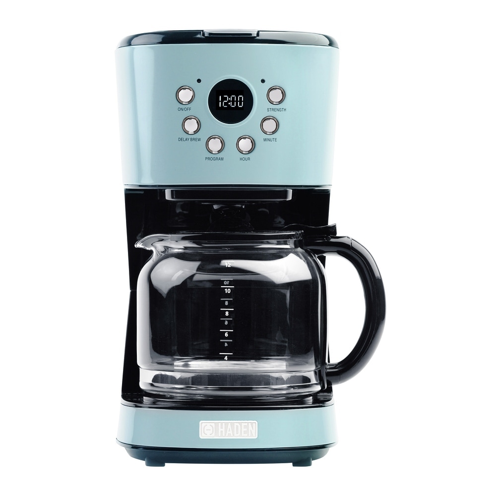 Hamilton Beach 5 Cup Compact Coffee Maker with Programmable Clock & Glass  Carafe - Bed Bath & Beyond - 34040965