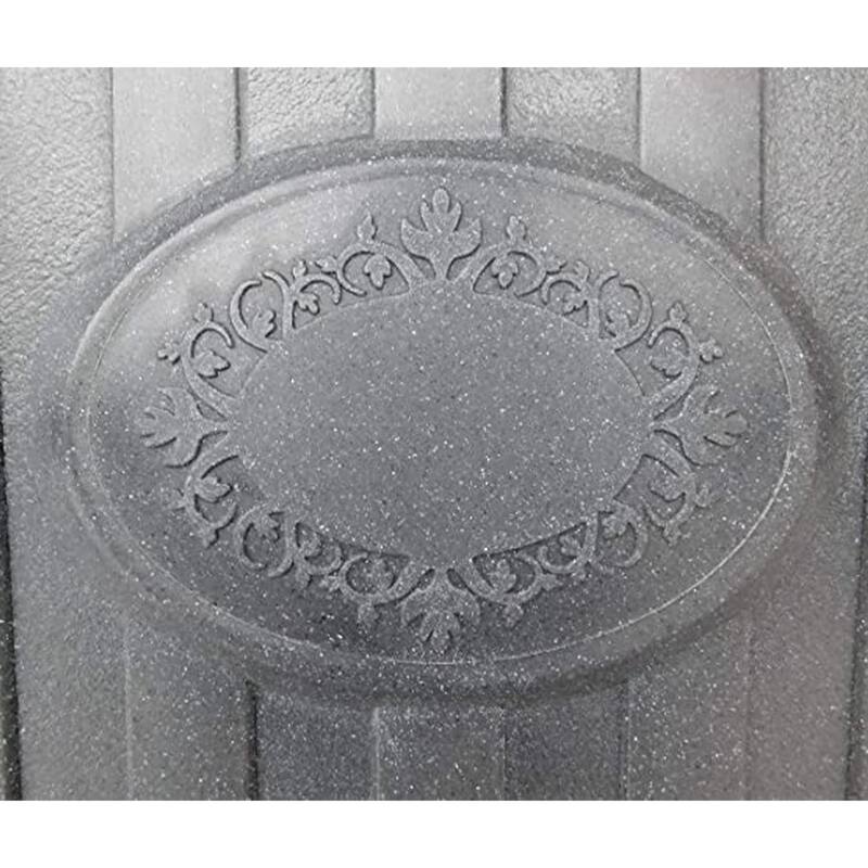 FCMP Outdoor SB120-GRY-S 26 Gallon Outdoor Utility Storage Bin Container, Gray - 18.3