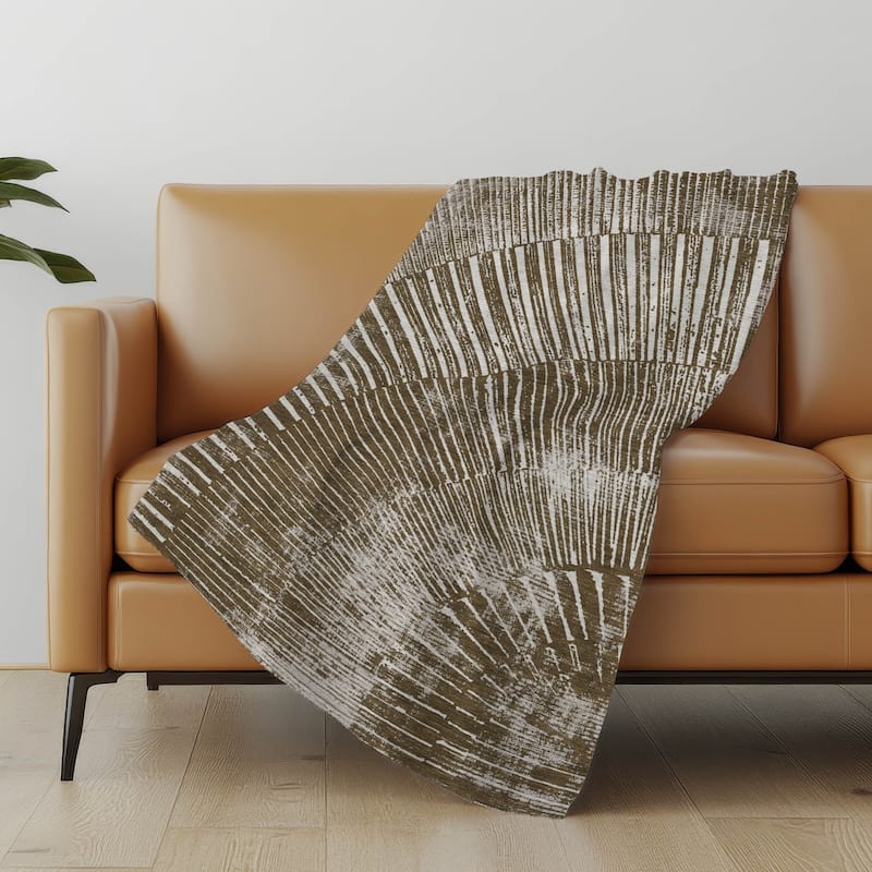 Premium Machine Washable Modern Sun Sherpa Throw Blanket