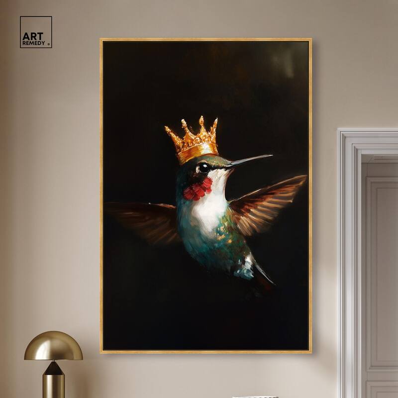Royal Bird I Canvas by Art Remedy