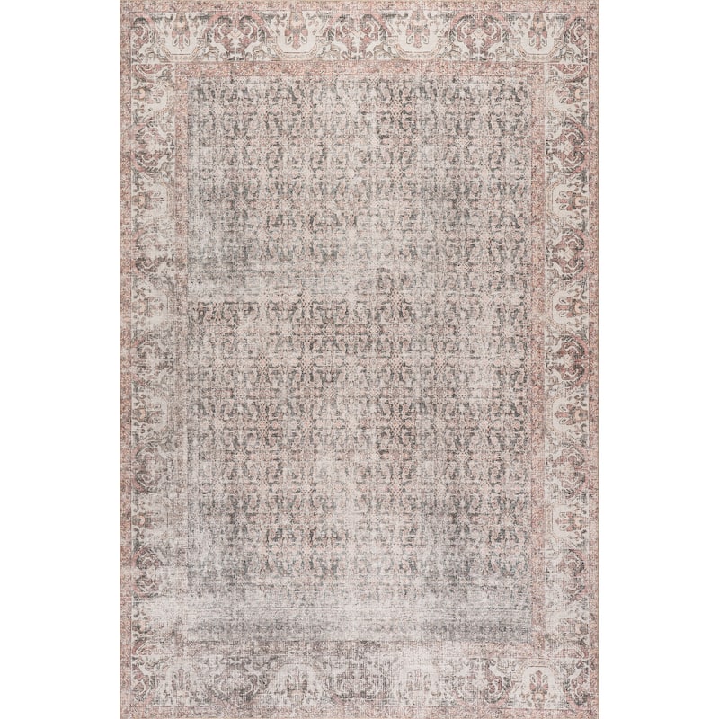 Nuloom Hillstone Collection Traditional Vintage Medallion Area Rug