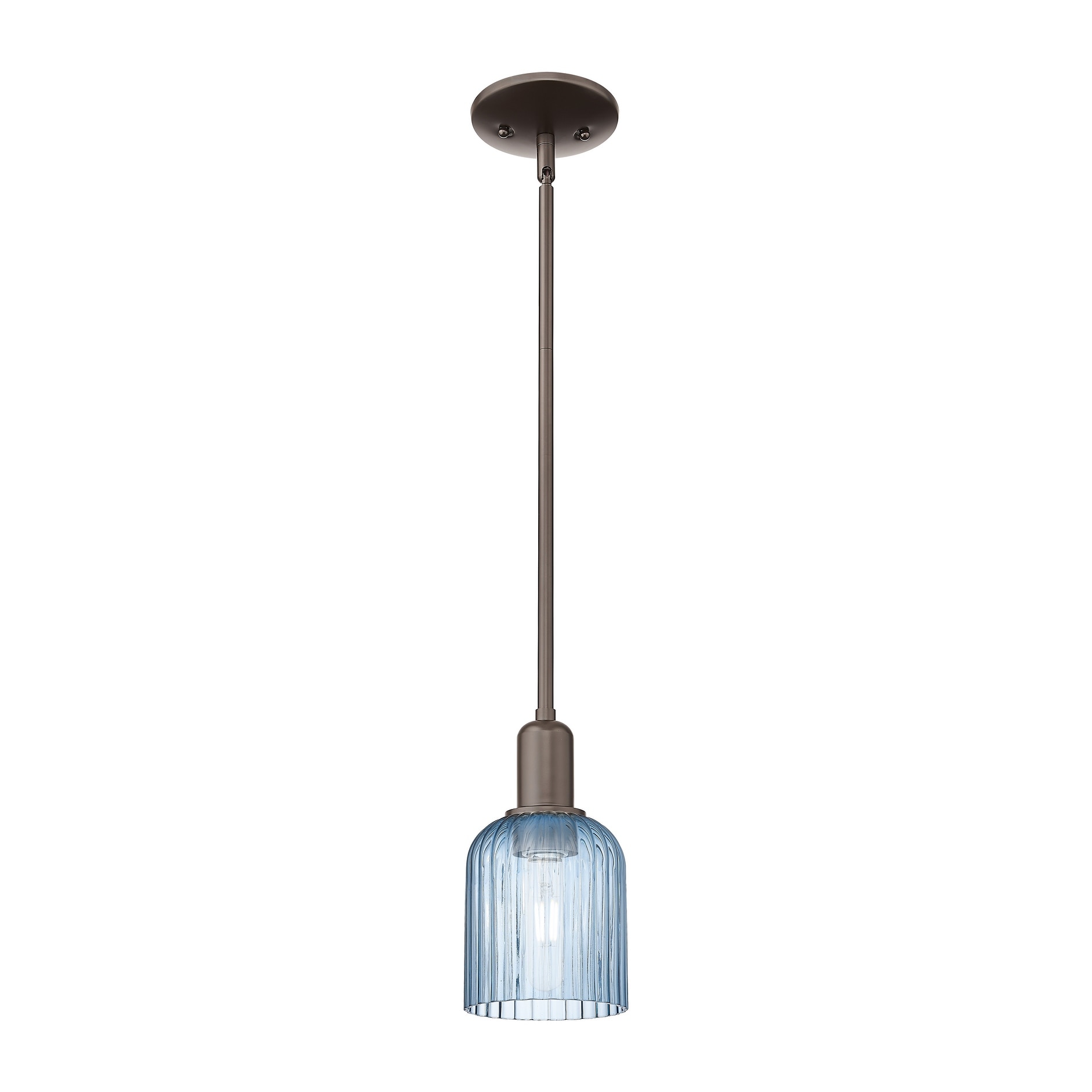 Innovations Lighting Downtown Urban - Bridal Veil - 1 Light 5" Stem Hung Mini Pendant