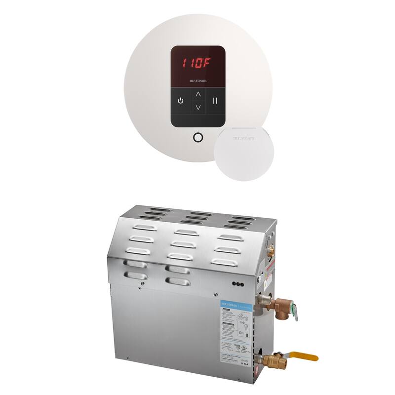 Mr Steam R05C10AN0000 MS 5 kW (5000 W) Steam Shower Generator Package - White