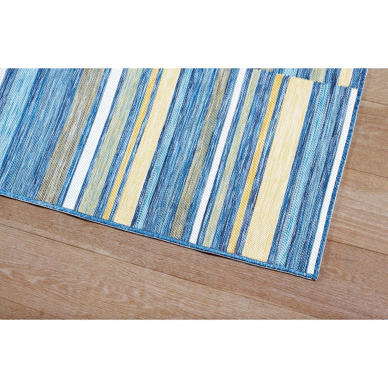 Terra by Obeetee Plaza Lines Rug