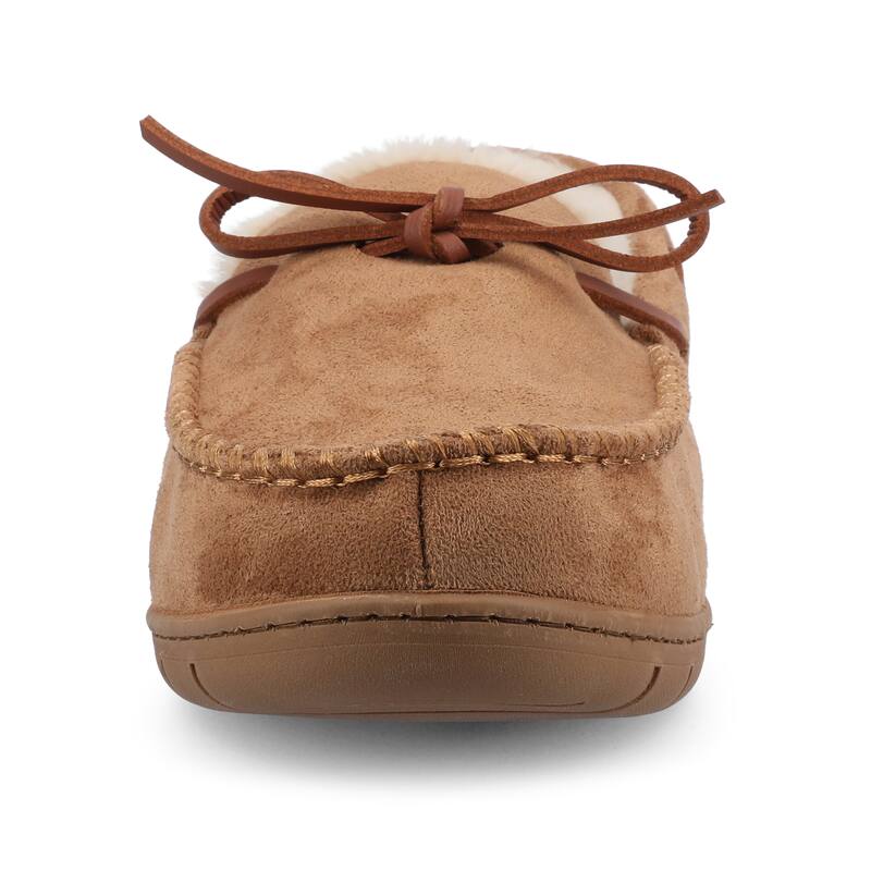 Vance Mens Hayden Shearling Slipper - Chestnut - XL