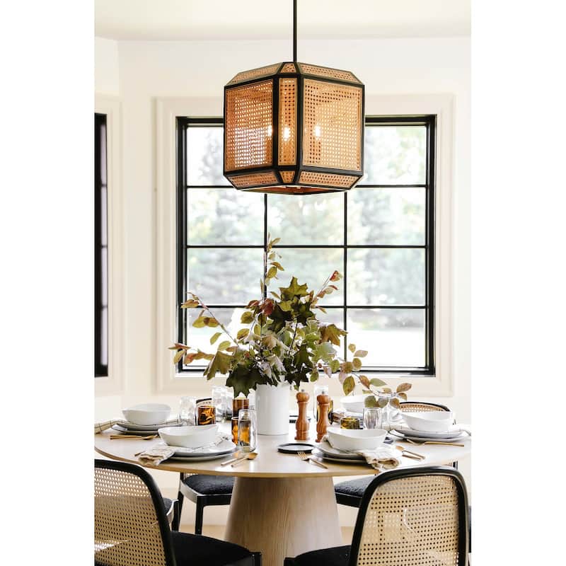 Hudson Valley Lighting Georgia 4 Light 18" Wide LED Cage Pendant
