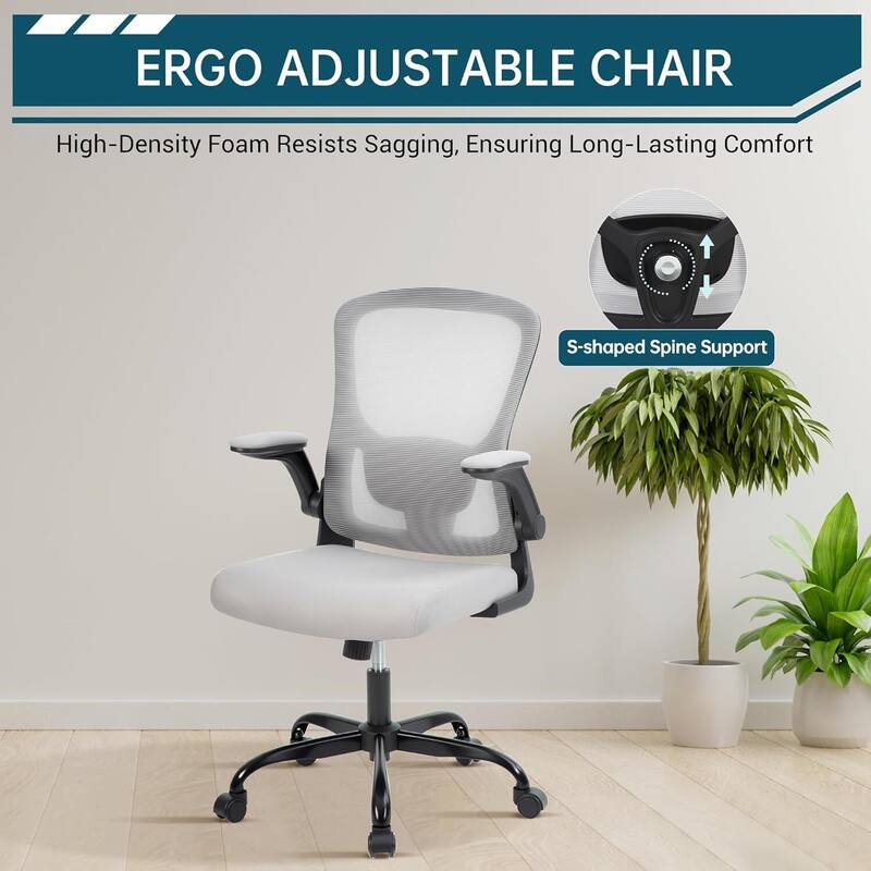 Adjustable Ergonomic Home Office Chair for Computer Working