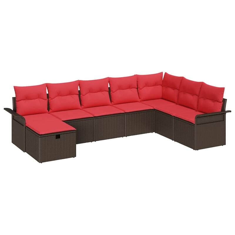 vidaXL 8/9 Piece Garden Sofa Set with Cushions