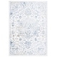 preview thumbnail 13 of 14, SAFAVIEH Layla Nadija Shabby Chic Farmhouse Rug 4'5" x 6'5" - Ivory Grey/Blue - Rectangle