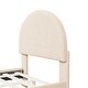 preview thumbnail 7 of 8, Twin Velvet Upholstered Bed Frame with Headboar Footboard