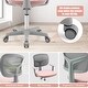 preview thumbnail 15 of 16, Costway Height Adjustable School Table and Desk Chair Set for Kids - See Details