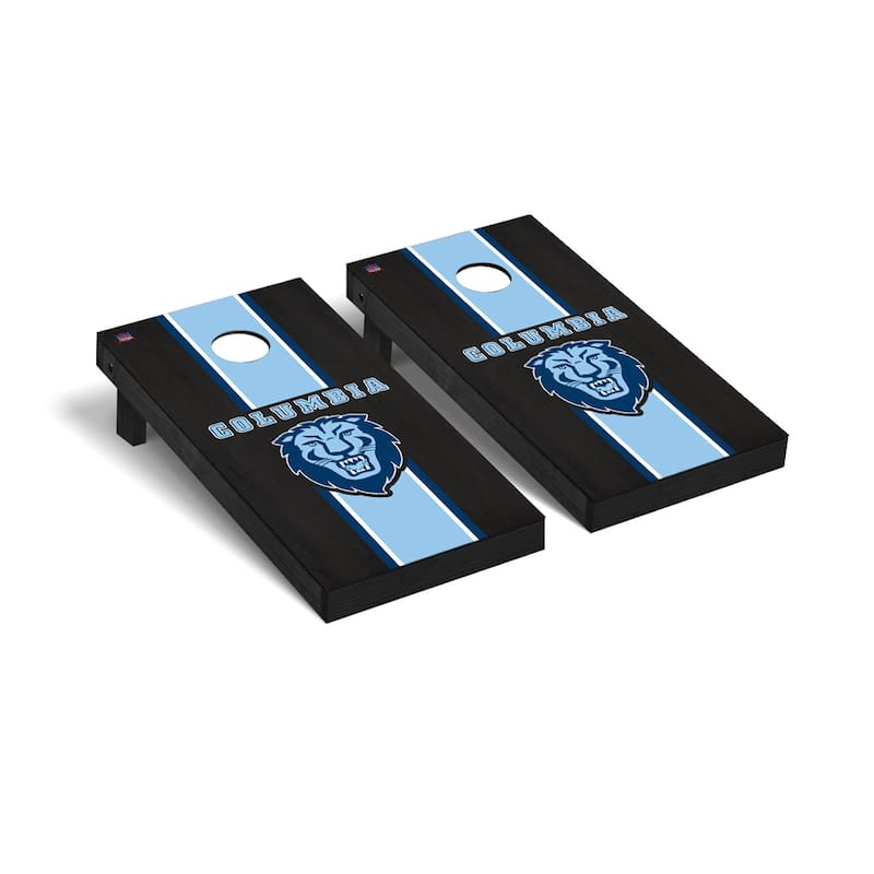 Columbia Lions 2x4 Pro Cornhole Boards - V5 - Include Team Bags + Carry Case