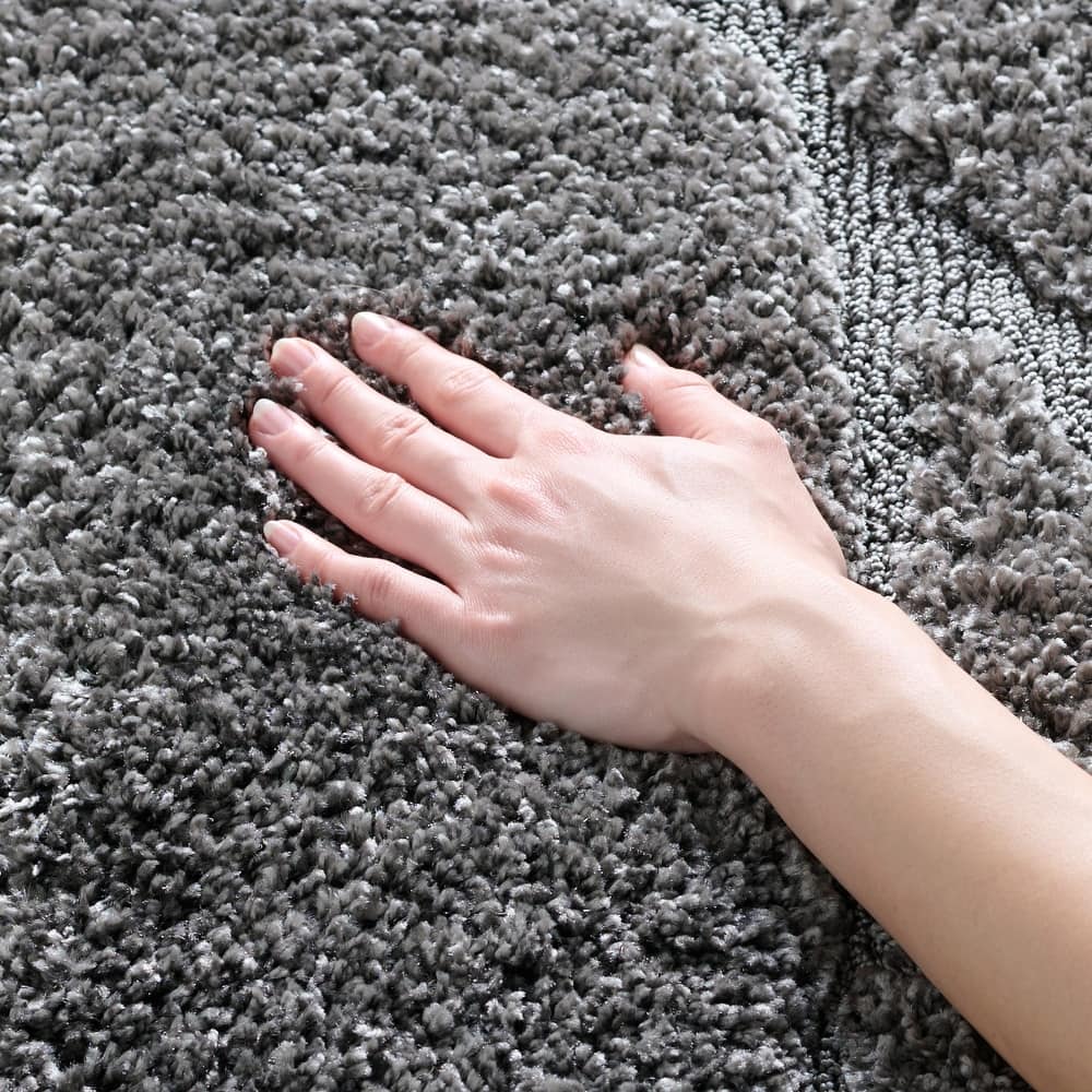 SAFAVIEH Florida Shag Staka Abstract Waves 1.2-inch Area Rug