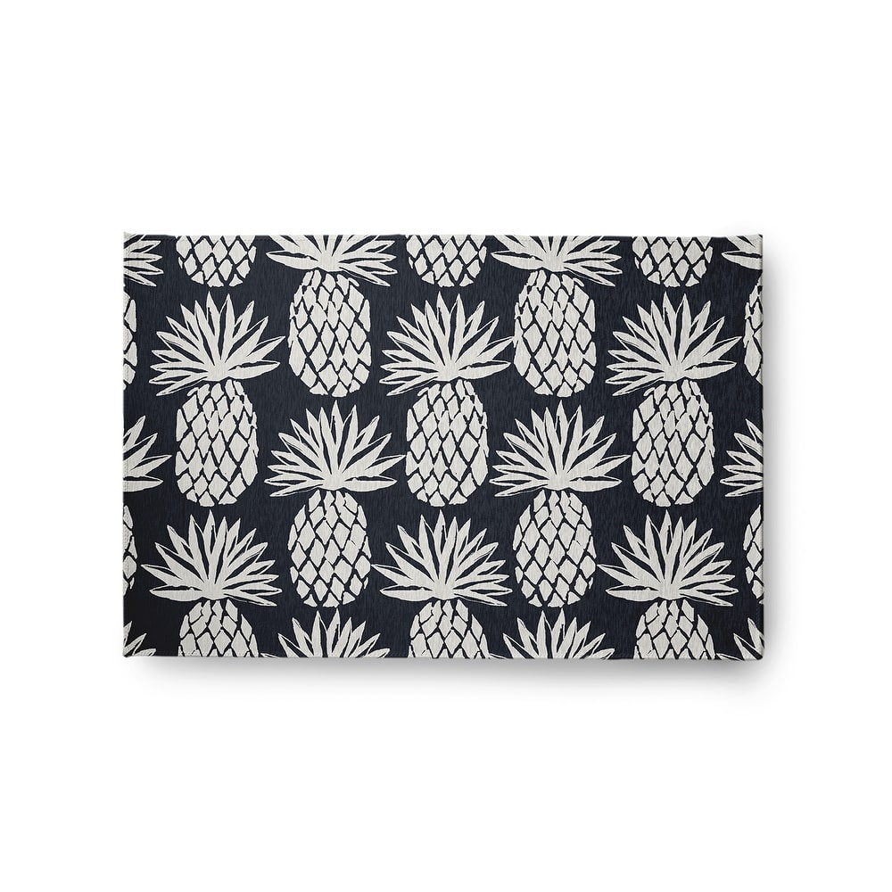 Pineapple Pattern Indoor/Outdoor Rug
